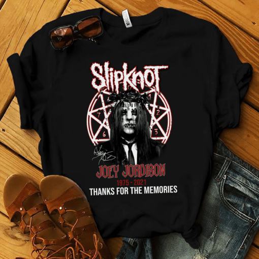 Official Slipknot Joey Jordison 1975 2021 Shirt