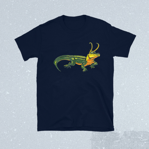 Funny Loki Gator Alligator Loki Croki Crocodile God of Mischief Shirt