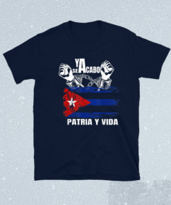 Patria y Vida pulover Viva Cuba Libre Ya se acabo Shirt