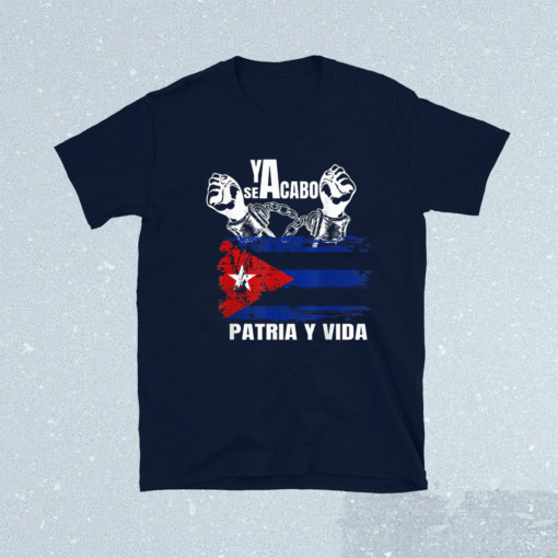 Patria y Vida pulover Viva Cuba Libre Ya se acabo Shirt