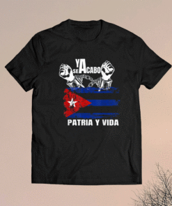 Patria y Vida pulover Viva Cuba Libre Ya se acabo Shirt