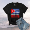 SOS Cuba Cuba Flag Cuban Fist Free Cuba Libre 2021 Cuban Shirt