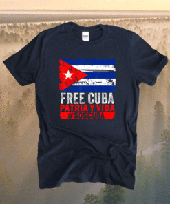 SOS Cuba Cuba Flag Cuban Fist Free Cuba Libre 2021 Cuban Shirt