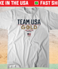 Team USA Gold Lee Kiefer Shirt