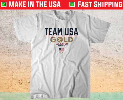 Team USA Gold Lee Kiefer Shirt