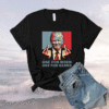Trump Middle Finger Biden Harris Republican American Flag Shirt