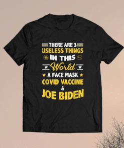 Funny There Are Three Useless Things In This World Quote Shirt