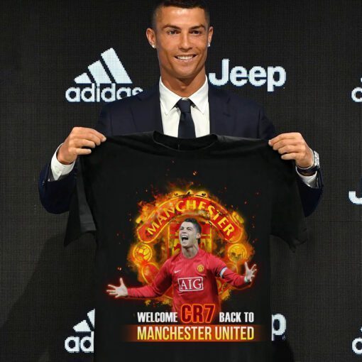 Welcome Cristiano Ronaldo Back To Manchester United Shirt