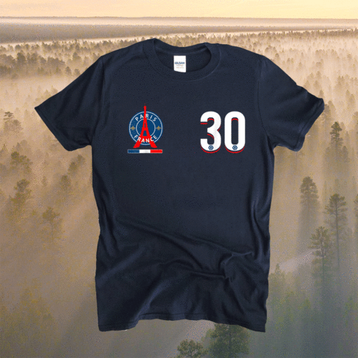 Messi No 30 Paris Soccer Fans Shirt