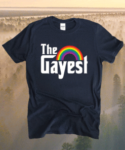 Pride LGBT the gayest rainbow shirt