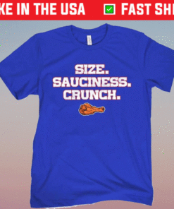 Size Sauciness Crunch 2021 Shirt