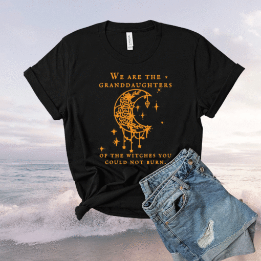 We are the Granddaughters of the Witches you could not burn shirt