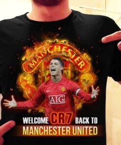 Welcome Cristiano Ronaldo Back To Manchester United Shirt