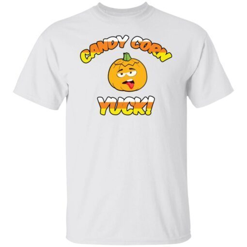 Pumpkin candy corn yuck shirt
