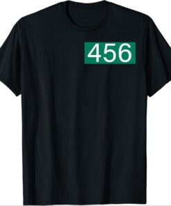 456 vinatge Squid korean Game k drama T-Shirt