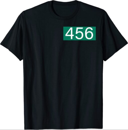 456 vinatge Squid korean Game k drama T-Shirt