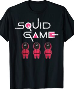 Chibi Squid Korean Game Tee Drama K-Drama Horror Movies T-Shirt