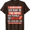 Vintage I Survived Red Right 88 Funny Cleveland Football Shirt