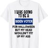 Classic Republicans Voter Snti Joe Biden And Halloween T-Shirt