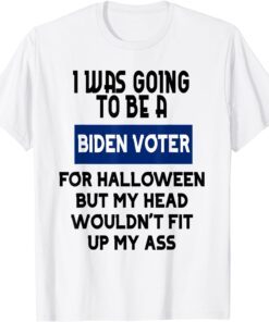 Classic Republicans Voter Snti Joe Biden And Halloween T-Shirt