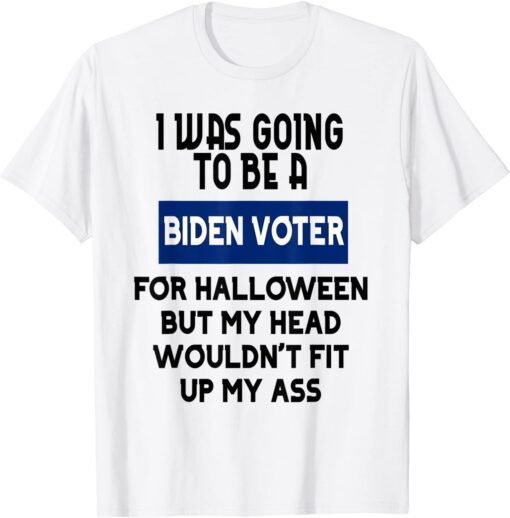 Classic Republicans Voter Snti Joe Biden And Halloween T-Shirt