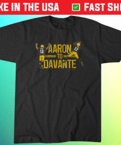 Aaron Rodgers to Davante Adams Shirt