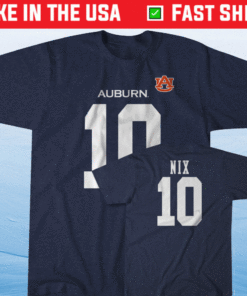 Auburn Football Bo Nix Licensed Player Shirt