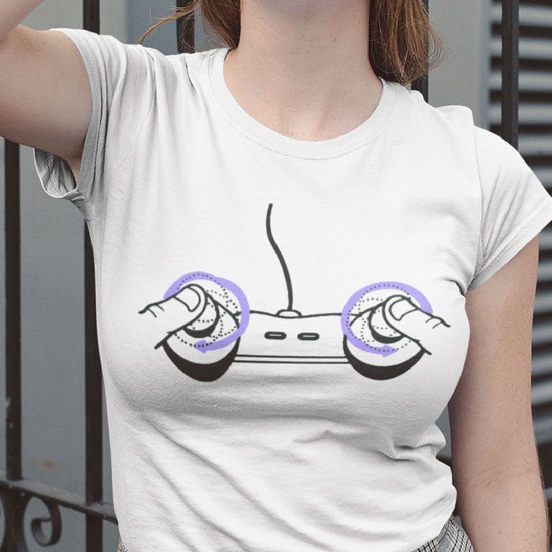 boob controller shirt