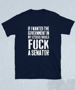 Funny If I Wanted The Government In My Uterus Protect Shirt