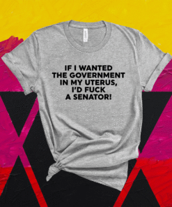 If I Wanted The Government In My Uterus Women Protect Shirt