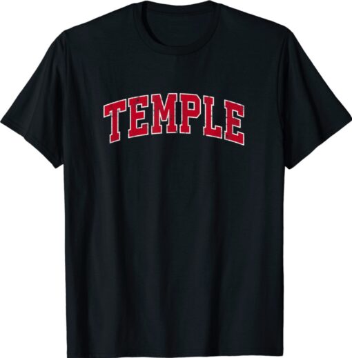 Temple Texas TX Vintage Sports Shirt