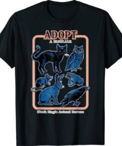 Adopt A Familiar Creepy Animal Haloween Costume Shirt