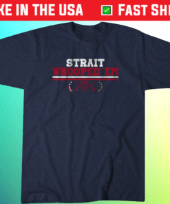 Strait Whooped Em USA Golf Shirt