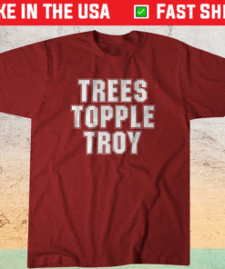 Trees Topple Troy Palo Alto Shirt