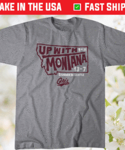 Up With Montana Montana Grizzlies Shirt