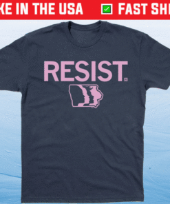 Womens March Resist Iowa Shirt