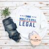 Think While It's Still Legal Sweatshirt, Think While Its Still Legal Sweater, Unisex Heavy Blend Crewneck Sweatshirt