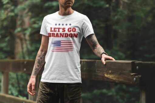 T-Shirt Let's Go Brandon Spirit USA