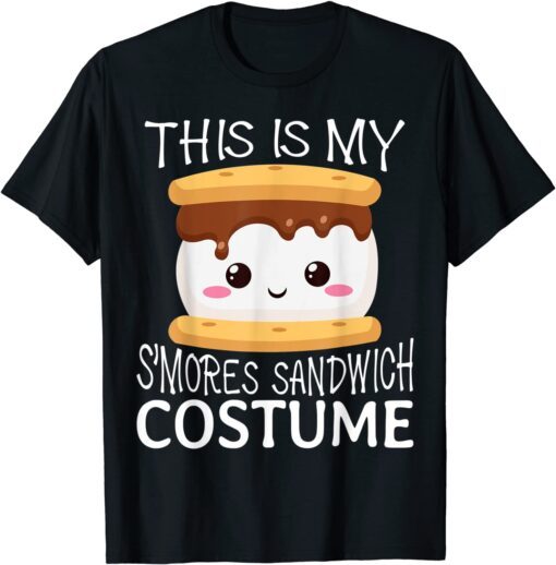 T-Shirt Smores Sandwich Big Camping Kawaii Halloween Group Costume