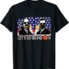 Benjamin franklin & lincoln Beer Let's Go Brandon Halloween Gift Shirt