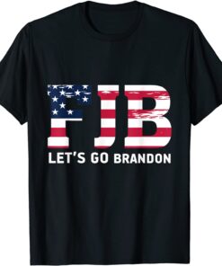 Classic FJB Let's Go Brandon Conservative Anti Liberal US Flag Gift T-Shirt