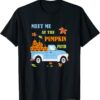 2021 Meet Me At The Pumpkin Patch Truck Halloween Kids Girls T-Shirt