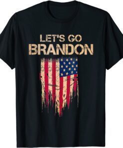 Classic Let's go brandon American Flag 2021 Tee Shirt