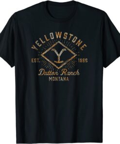 Yellowstone Sunburst Logo Dutton Ranch Tee Shirt