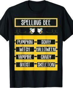 Classic Spelling Bee Pun Halloween Costume for Teachers Classic Shirts