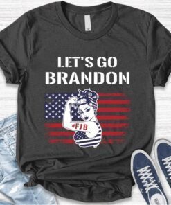 Vintage Let's Go Brandon, Fuck Joe Biden Unisex Shirts T-Shirt