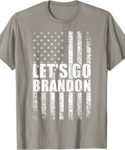 FJB Biden, Let's Go Brandon Conservative Anti Liberal US Flag Classic Shirt