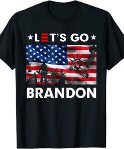 Classic Let's Go Brandon Joe Biden Impeach 46 USA Flag Shirts