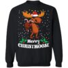 2021 Merry Christmoose sweater Tee Shirt