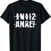 TShirt Anal Hidden Message Anal? Russian Letter 2021 Reflex